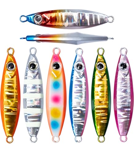 Amazon.co.jp: OHF メタルジグ セット 30g / 40g / 60g 5個セット リア